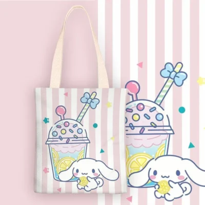 Cinnamoroll Bubble Tea Tote Bag