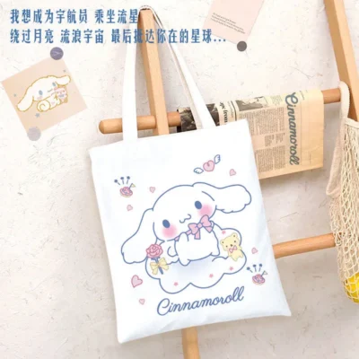 Cinnamoroll On The Cloud Tote Bag