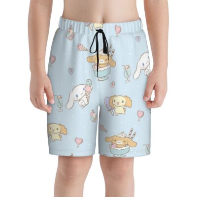 Cinnamoroll Boys Swim Trunk Quick Dry Boards Shorts