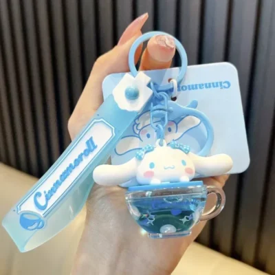 New Kuromi Cinnamoroll Keychain